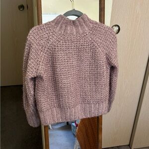 So (Kohls) Pink/mauve short sweater, size M